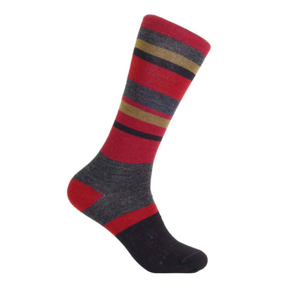 NEW! Alpaca Socks - Linea - Crimson: Large