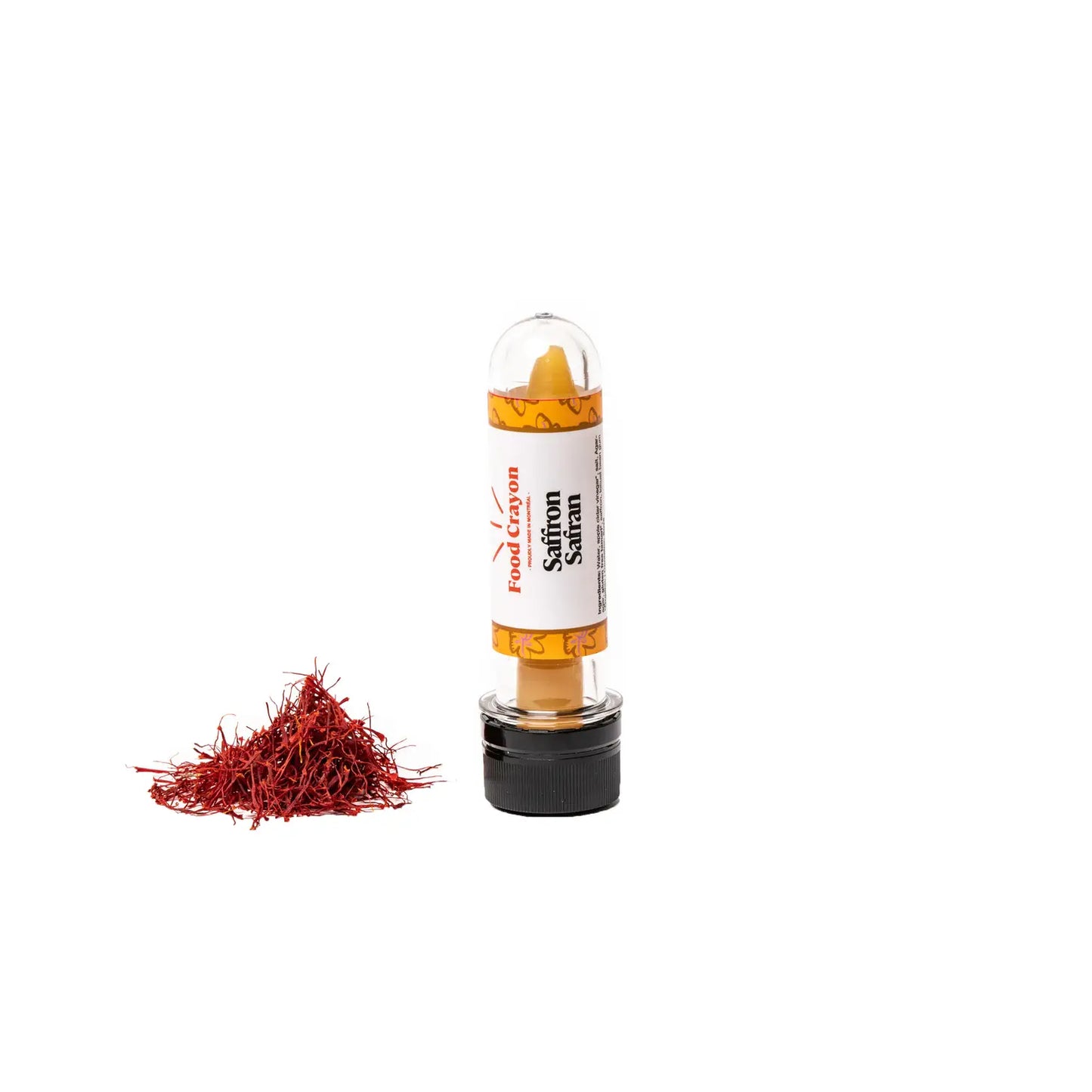 Food Crayon - Saffron - Single Box (1 Food Crayon + 1 Sharpener)