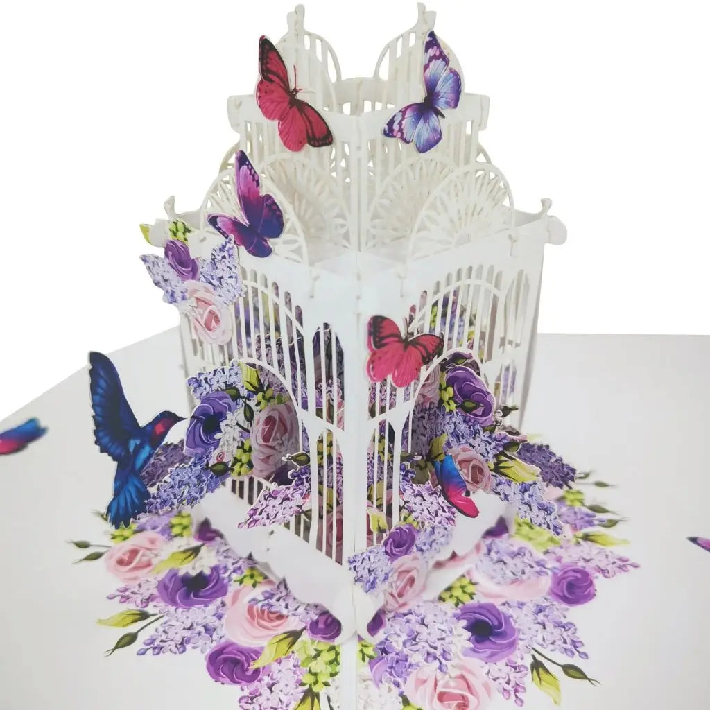 Wonder Paper Art - Butterflies 3D Card