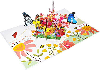 Wonder Paper Art - Spring Butterflies 3D Pop Up Card