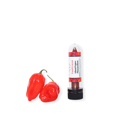 Food Crayon - Ghost Pepper - Single Box (1 Food Crayon + 1 Sharpener)