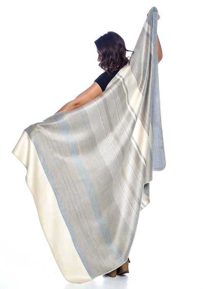 Alpaca Throw - Silver Birch: Throw