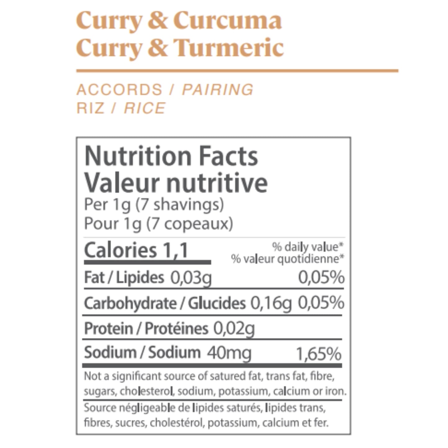 Food Crayon - Curry & Turmeric - Single Box (1 Food Crayon + 1 Sharpener)