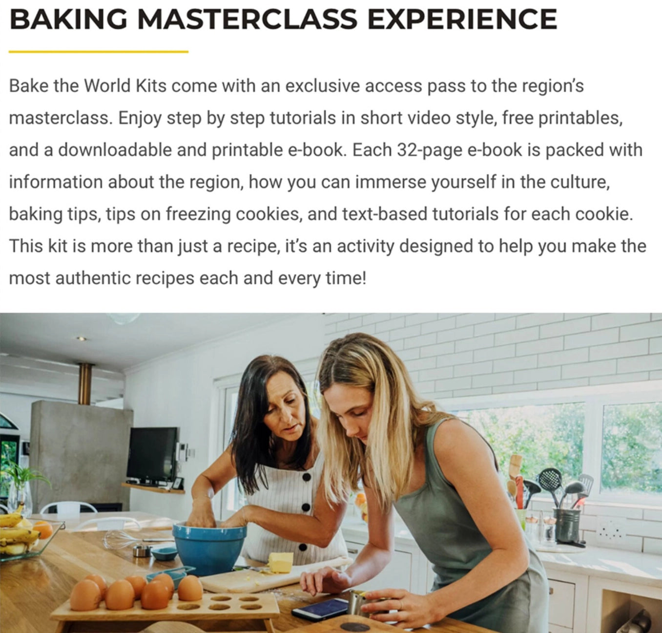 Olivia Goes Global - German Baking Kit - Tools and Masterclass Access