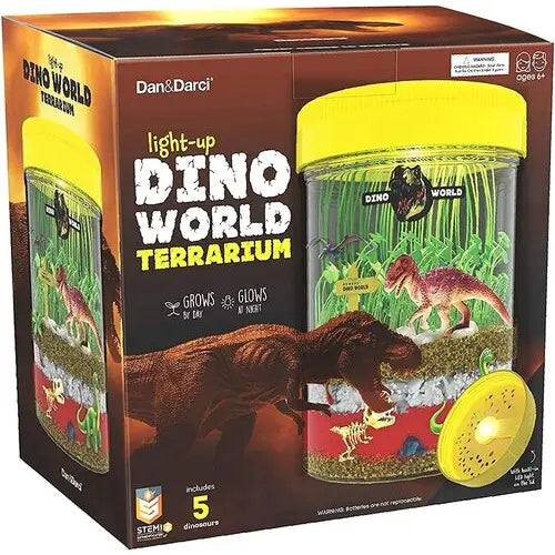 Dan&Darci - Light-Up Dino World Terrarium Kit