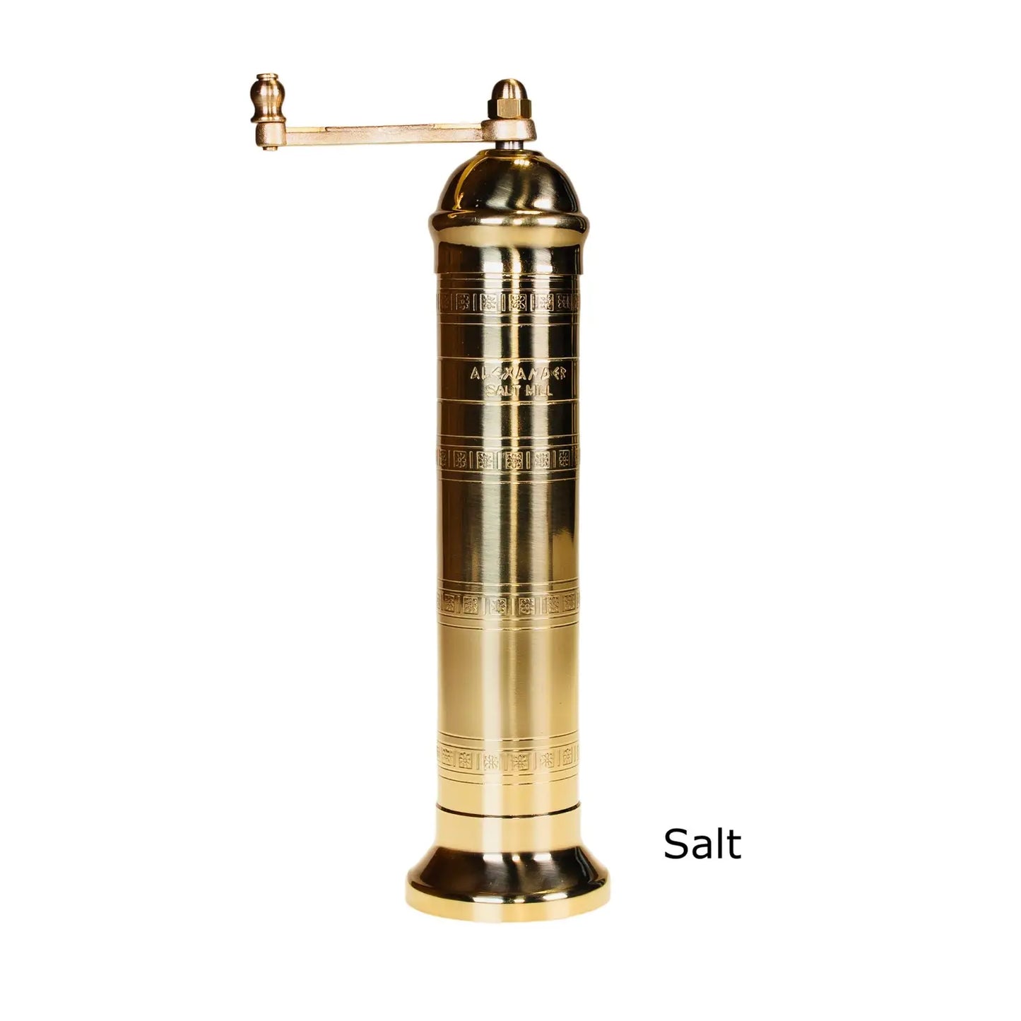 Brass Salt and Pepper Mills Set