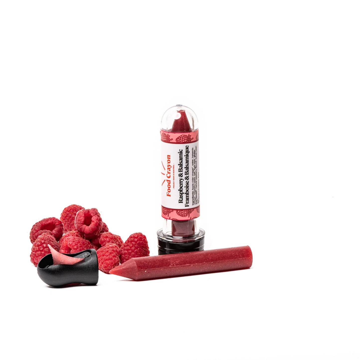 Food Crayon - Raspberry Balsamic- Single Box (1 Food Crayon + 1 Sharpener)