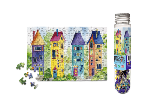 Micro Puzzles - Gnome Homes Mini Jigsaw Puzzle Unique Gift Mother's Day