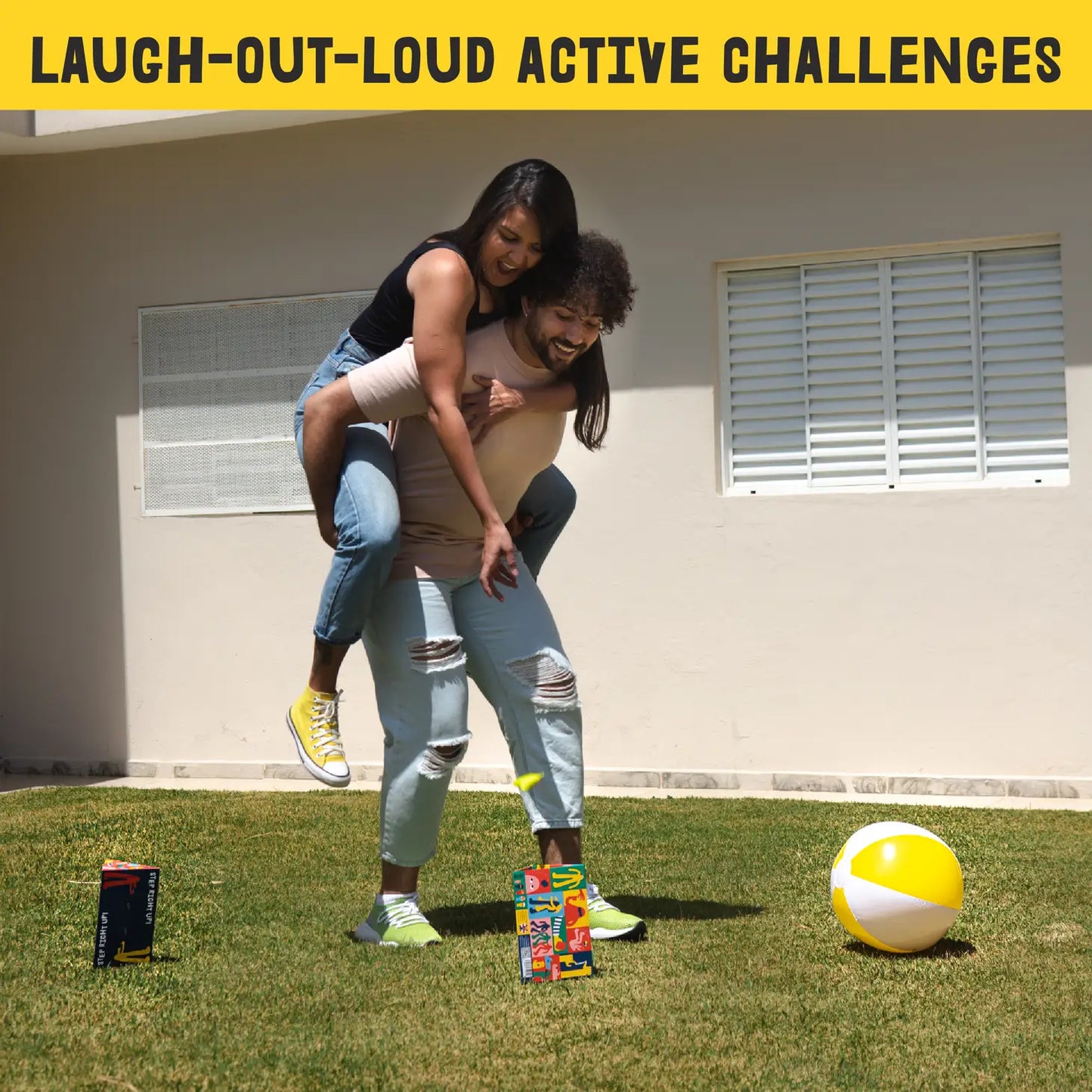 Lucky Egg - Step Right Up - Fun Indoor Outdoor Party Game Challenges