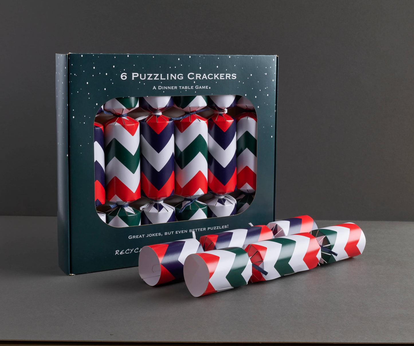 Puzzle Post UK - 6 Christmas Crackers - Escape Room Crackers, Puzzle Game