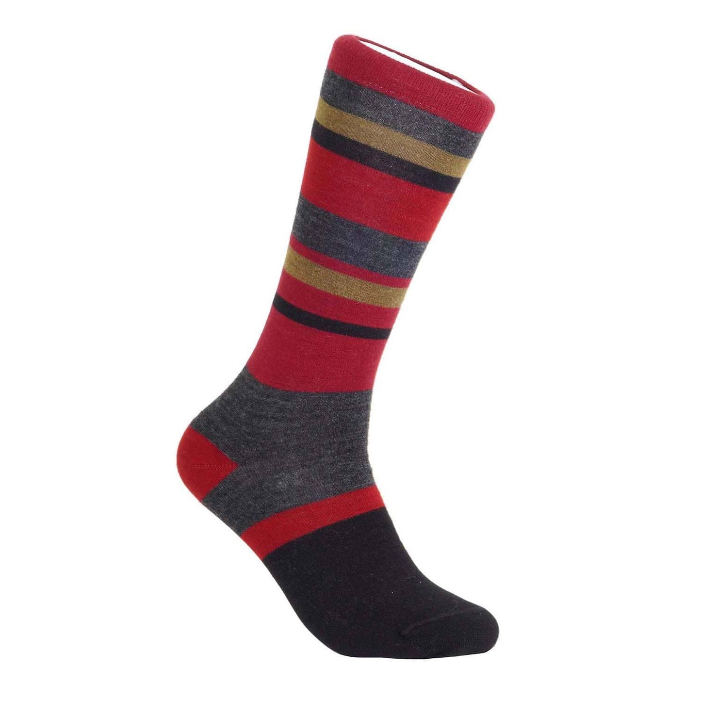 NEW! Alpaca Socks - Linea - Crimson: Large