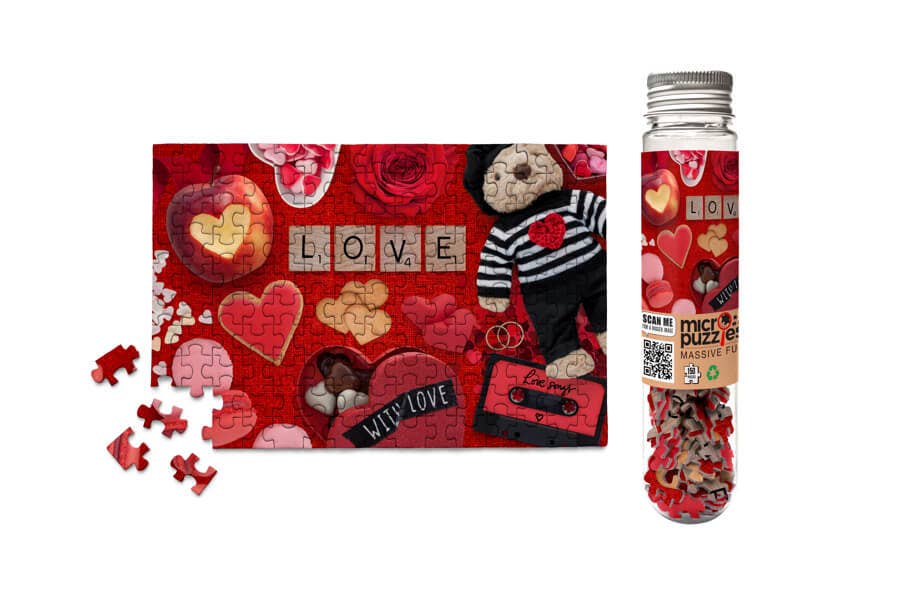 Micro Puzzles - Valentine's Day Romance Valentine Puzzle Unique Gift Love